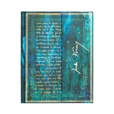 Image of Paperblanks Hardcover Journal Verne, Twenty Thousand Leagues Lined Ultra (180 x 230 mm) (Embellished Manuscripts Collection)