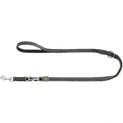 Image of HUNTER HILO COMFORT harness for small dogs, with mesh material and reflective elements,anthracite,1,5 x 200 cm