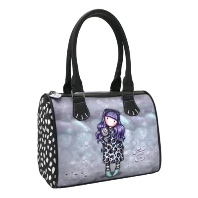 Image of SAFTA Unisex Kid&#039;s Article Gorjuss Tote Bag Smitten Kitten, Multicoloured, M