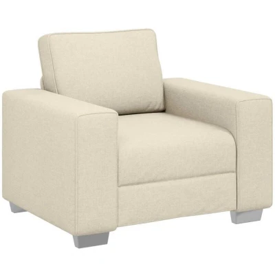 Image of vidaXL Sofa Chair Linen 59 cm
