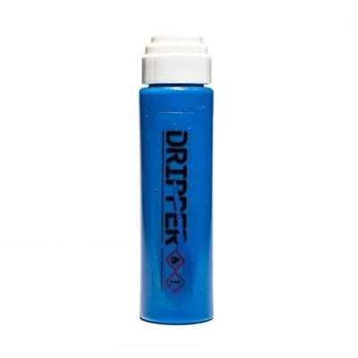 Image of Liquid Paint Dope Dripper Multi Colour &amp; Size Mop Marker Graffiti Art Taggers, Permanent Alcohol Based Refill (Dark Blue, 18mm Marker)