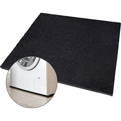 Image of MARIO10 Anti Vibration Mat Washing Machine 60 x 1,5 cm Rubber For Insulation Shock Absorbing Noise Reducing Floor Matting Protection