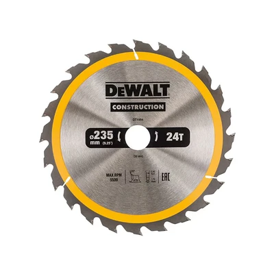 Image of DEWALT Circular Saw Blade 216 / 24WZ, DT1954 QZ 0 wattsW, voltsV