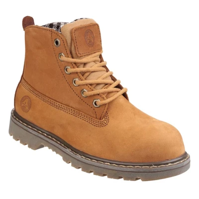 Image of Amblers Safety Womens FS103 in Tan Size 5 UK Brown
