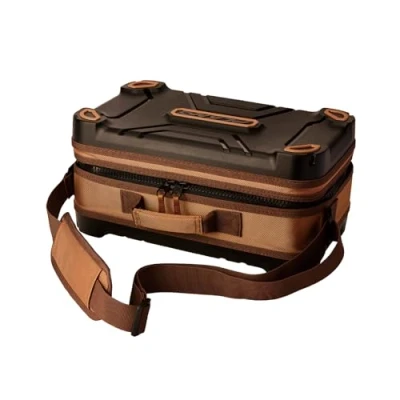 Image of Plano Molding Guide Series Reel Locker Revolutionary molded top and bottom for extra rigidity to keep expensive reels protected, Brown/Black, One Size