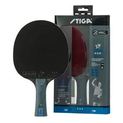 Image of STIGA Future 3 Star Table Tennis Bat with WRB Technology Professional Quality Designed for Offensive Players Enhanced Control, Spin, and Speed