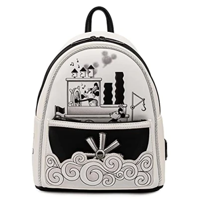 Image of Loungefly Disney Steamboat Willie Cruise Mini Backpack, Multi, One Size,