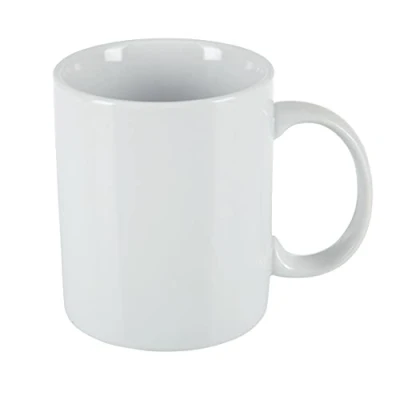 Image of Olympia Whiteware Standard Tee und Kaffeetassen Set 284 ml/10 oz (12er Pack), Weißes Porzellan Backofen , Mikrowellen Spülmaschinen Gefrierschrankfest BS4034 zertifiziert, CB466