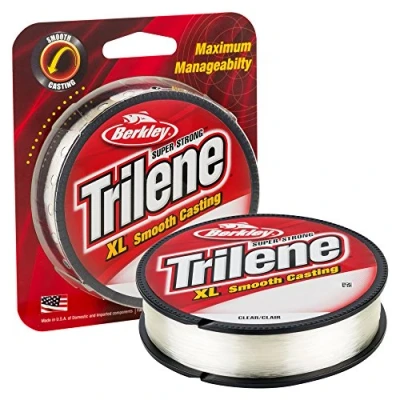 Image of Berkley Trilene® XL®, Clear, 17lb 7.7kg, 300yd 274m Monofilament Fishing Line, Suitable for Freshwater Environments