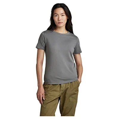 Image of G STAR RAW Women&#039;s Nysid RAW. Slim Top, Grey (granite D22784 336 1468), XXS