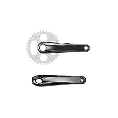 Image of SHIMANO Deore XT F cm8120 1 Pédalier Adulte Unisexe, Noir, 55 mm