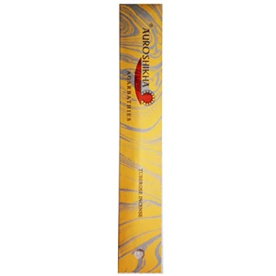 Image of Auroshikha Incense Joss Sticks 10 Gram Each Pack (Tuberose)