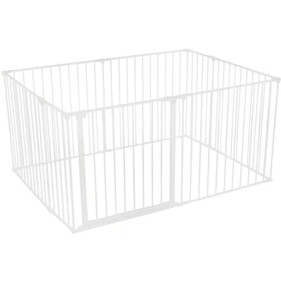 Image of Safetots Play Pen White 105cm x 144cm, Baby Playpen, Den for Toddlers, Large Easy Installation