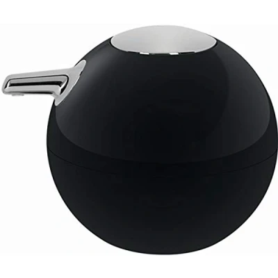 Image of Spirella Bowl Shiny Black Soap Dispenser