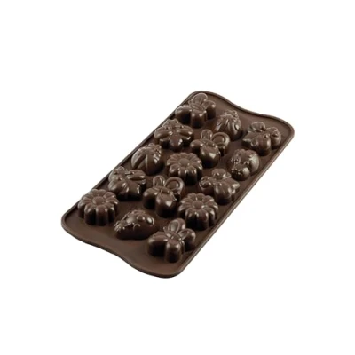 Image of Silikomart SCG24 Choco SPRINGLIFE, Silicone, Brown