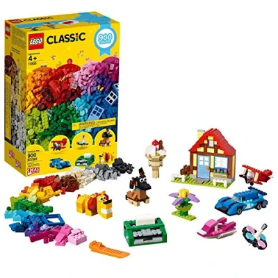 Image of LEGO Classic Creative Fun 11005 Building Kit, New 2020 (900 Pieces)