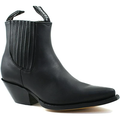 Image of Grinders Maverick Black Mens Western Cowboy Boots 8