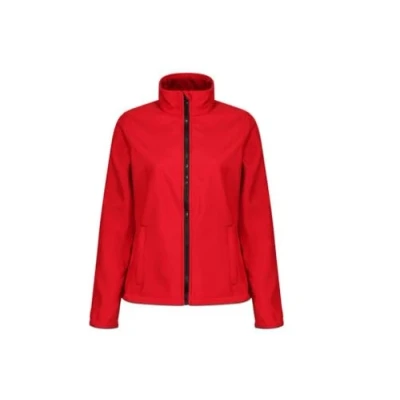 Image of Regatta Professional Womens Ablaze Printable Softshell Jacket, Classic Red(black), 10 EU