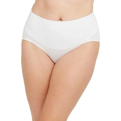 Image of Spanx Cotton Comfort Brief Briefs, Women&#039;s, Size: 12 14, White