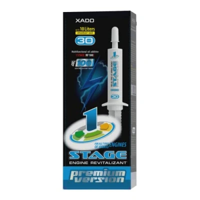 Image of XADO Engine Wear Protection for Hybrid Engines 1 Stage with Revitalizant Construction of Worn Surfaces &amp; Extreme the (30 ml)