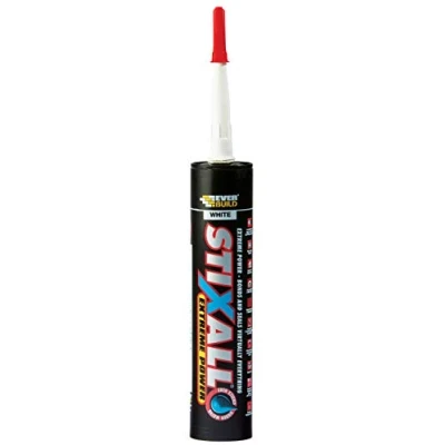 Image of Everbuild Stixall Extreme Power Sealant And Adhesive Waterproof Natural 290ml