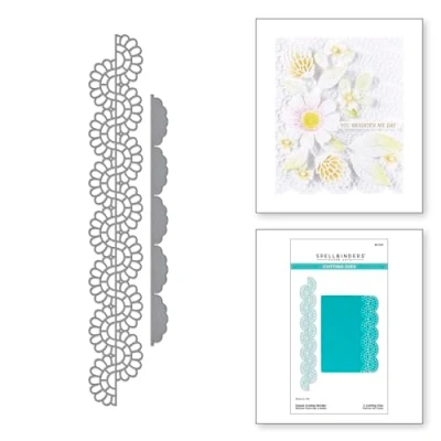 Image of Eyelet Scallop Border Etched Dies from The Vivid Expressions Collection
