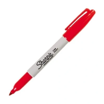 Image of Best Price Square MARKER FINE TIP RED BPSCA S0810940 OE05286 By SHARPIE