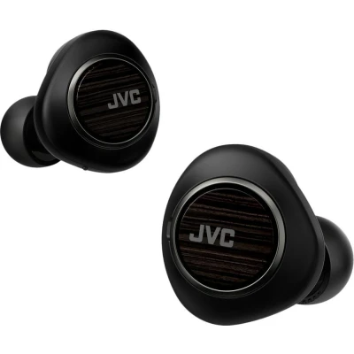 Image of JVC HA FW1000T Wireless Bluetooth Noise Cancelling Earbuds Black, Black