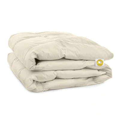 Image of Baavet Wool Duvet Double 2 4 Tog Super Light Weight Bedding Quilt Soft Luxurious Duvets Made with 100% British Temperature Thermo Regulating Hypoallergenic Bed Sleep Cover (200cm x 200cm)