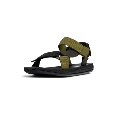 Image of Camper Men&#039;s Match K100539 T Strap Sandal, Multicolour 032, 11 UK