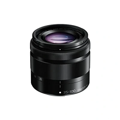 Image of Panasonic LUMIX H FS35100E K Micro Four Thirds 35 100 mm Telephoto Zoom Lens Black