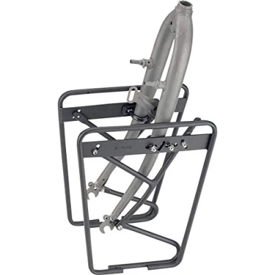 Image of Point 05021101 Lowrider Pannier Rack Universal Fitting Aluminium Black