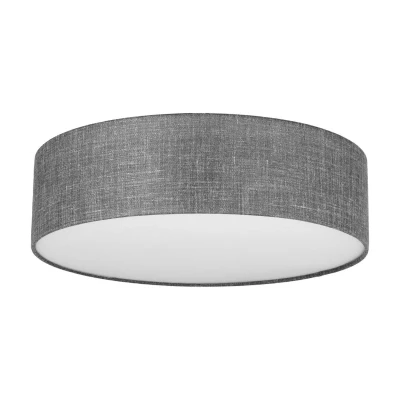 Image of Earth Cylindrical Ceiling Light Graphite 4xE27