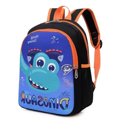 Image of CHERUBIC Toddler backpack, Kids Children Schoolbag Dinosaur Cute Cartoon Travel Waterproof Lightweight Daypack