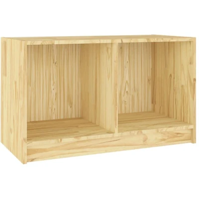 Image of vidaXL TV Cabinet 70x33x42 cm Solid Pinewood