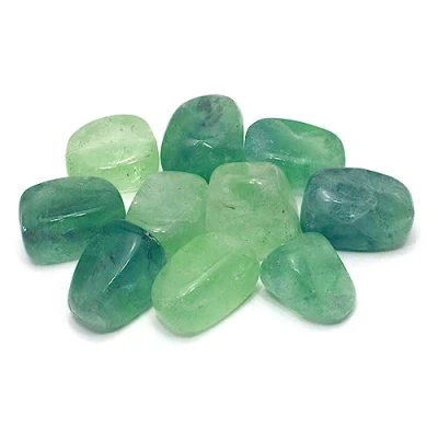 Image of CrystalAge Fluorite Tumble Stones (20 25mm) Single Stone