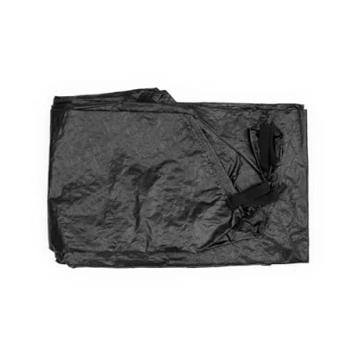 Image of TP Toys 12ft Round Trampoline Mat Cover Including Drainage Holes. Universal Polyethylene, Heavy Duty Rip Proof, Weather Resistant Outdoor Garden Protective Cover.