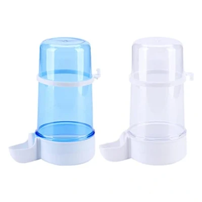 Image of Chenxi Studio 2Pcs Parakeet Water Dispenser No Mess Parrot Feeder Waterer Cockatiel Cage Accessories Automatic Feeding For Budgies