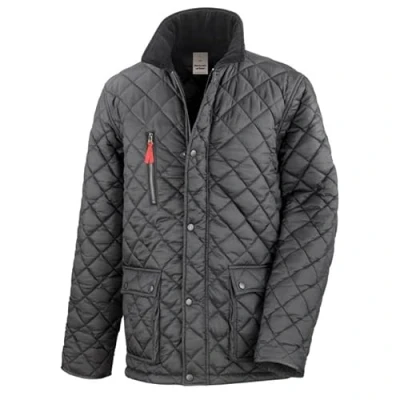 Image of Result R196X Unisex Urban Cheltenham Gold Jacket Black 3XL