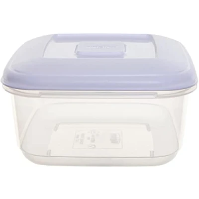 Image of Whitefurze 2.3L Square Food Storage Box with Lid F0660