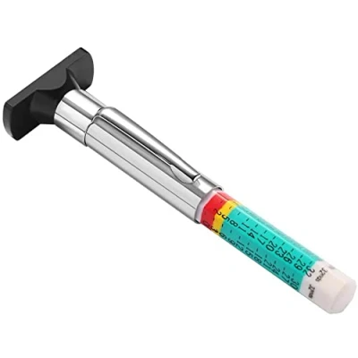 Image of OOTDTY Tyre Tread Depth Gauge Color Coded Car Smart Tire