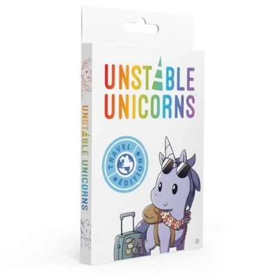 Image of TeeTurtle Unstable Unicorns Travel Edition Card Game Ages 14+ 2 4 Players 30 45 Minutes Playing Time