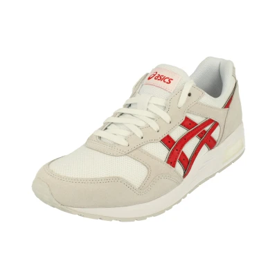 Image of Asics Lyte trainer Mens White Trainers Size UK 8