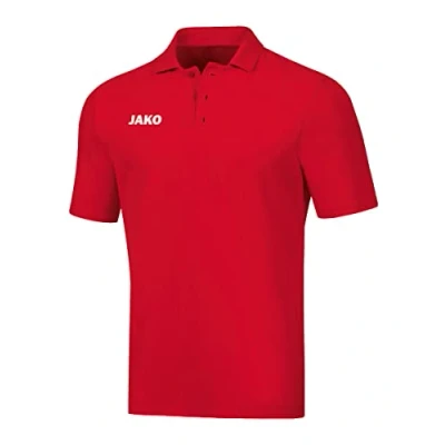 Image of JAKO Men&#039;s Base Polos, red, XL