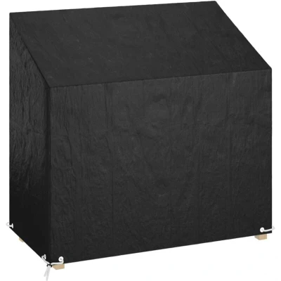 Image of vidaXL Graden Bench Cover 8 Eyelets 130x70x70/88 cm Polyethylene