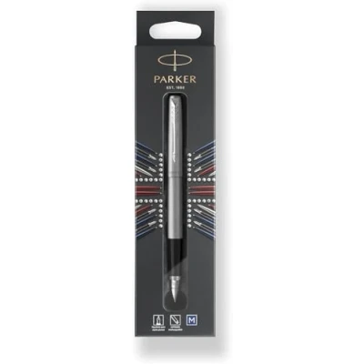 Image of PARKER JOTTER Fountain Pen Stainless Steel C.C on Blister Card
