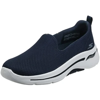 Image of Skechers Go Walk Arch Fit Navy/White 11 D Wide