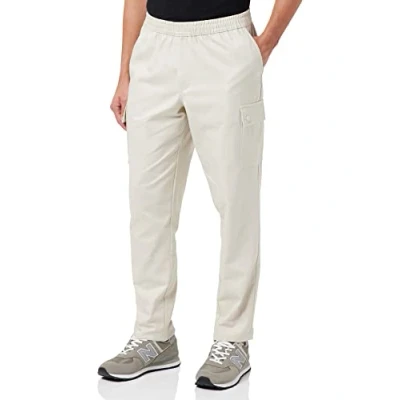 Image of JACK &amp; JONES Men&#039;s Jpstbill Jjsnap Cargo Jogger Nor Cbo Trousers, Moonbeam, S