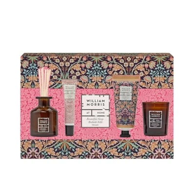 Image of William Morris At Home Beautiful Sleep Bedside Edit Set