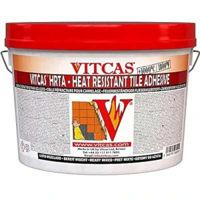 Image of Vitcas Heat Resistant Tile Adhesive, 5Kg